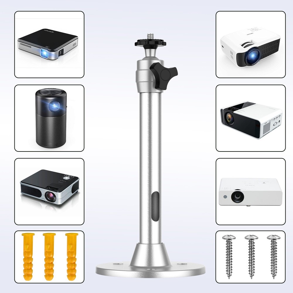 Aluminium Holder Stand Universal Projector Mount LCD Wall Ceiling Bracket Hanger