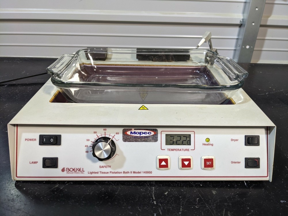 Boekel 145950 Tissue Flotation Bath with Pyrex Dish / Needs Illumination LED