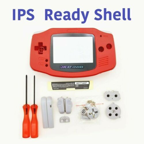 Gameboy Advance IPS V2 Backlight Kit + Trimmed Shell Game Boy GBA Backlit LCD