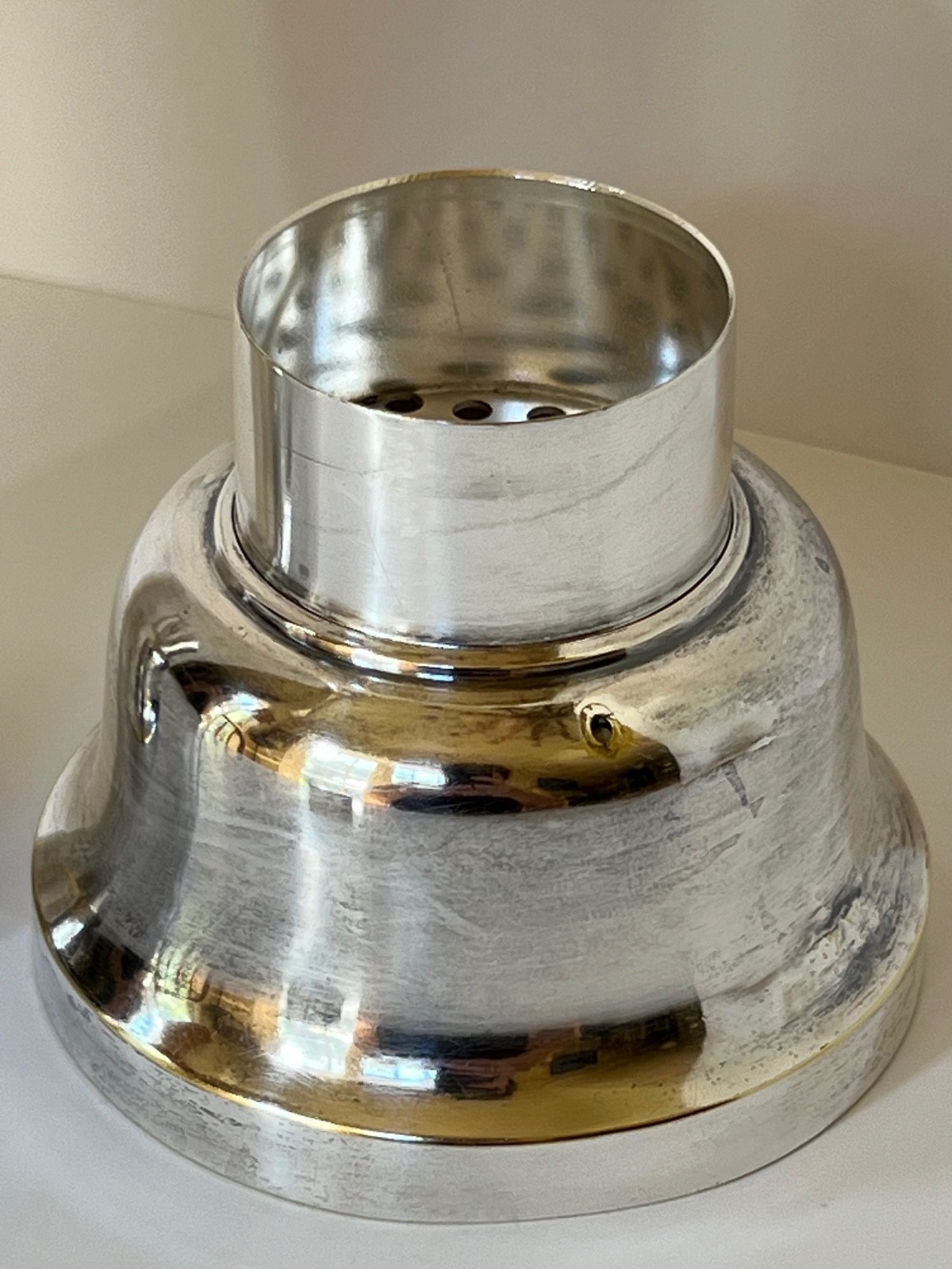 CHAS J HAUCK & SONS SILVER COCKTAIL COMBINATION SHAKER Martini BARWARE 1884