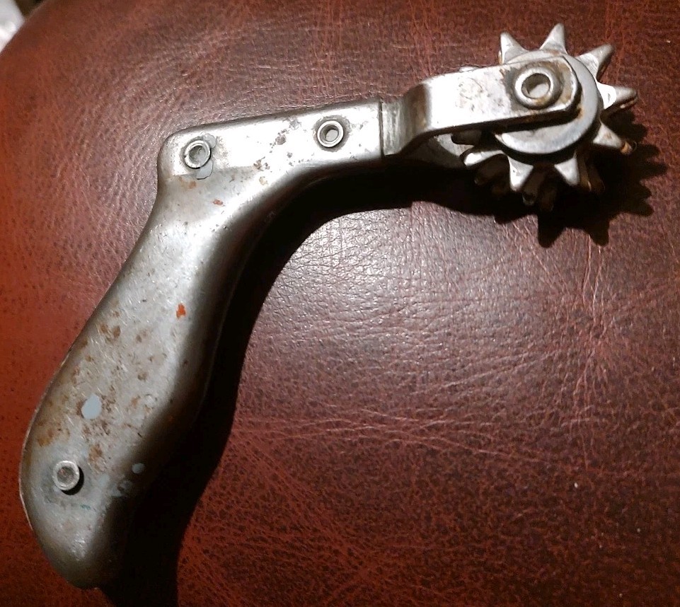 Vintage Metal Buffing Bonnet Cleaner