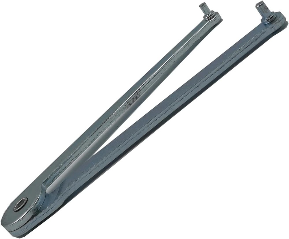 Universal Adjustable Angle Grinder Wrench Pin Spanner Face Silver