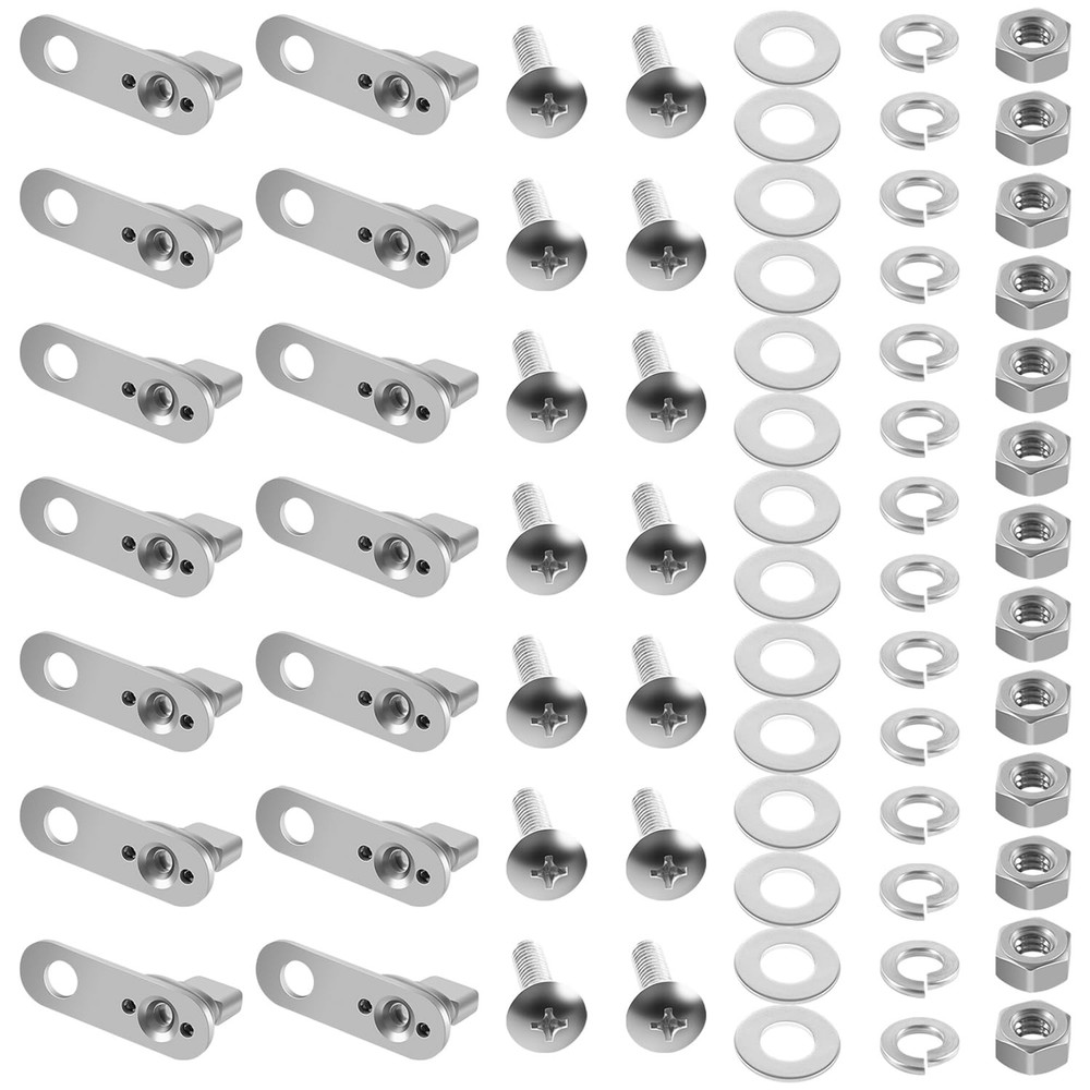 75704-1 Stainless Bug Screen and Winterfront Hardware Kit for 86-07 Peterbilt