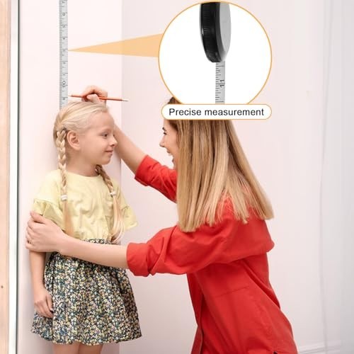 35 Pack 60" Soft Retractable Measuring Tapes - Double Sided Scale for Sewing, Cr