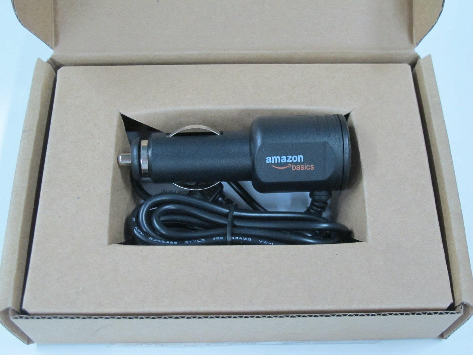 Mini-USB Universal Car Charger Vehicle Power Cable Garmin nuvi GPS AmazonBasics