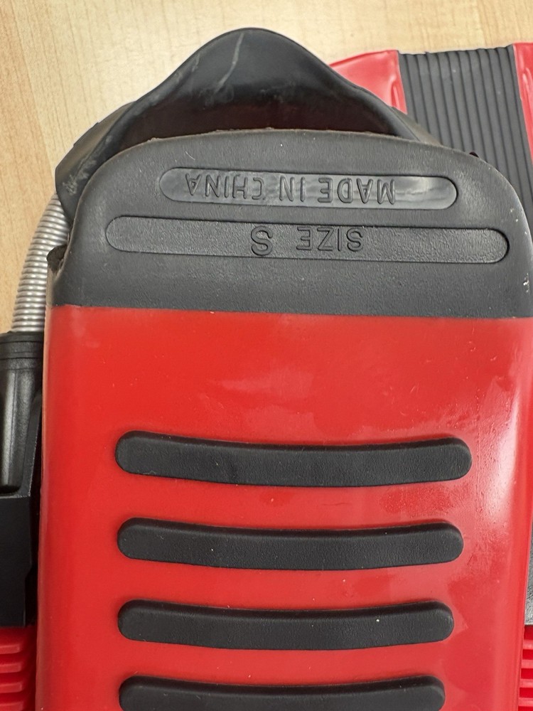 Dive Rite XT Scuba Diving Fins Red Size Small