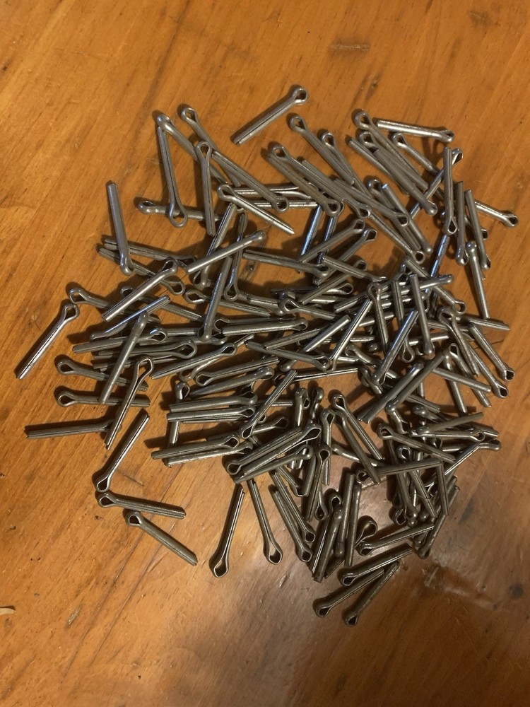 Lot Of 165 Locking Split Cotter Pins