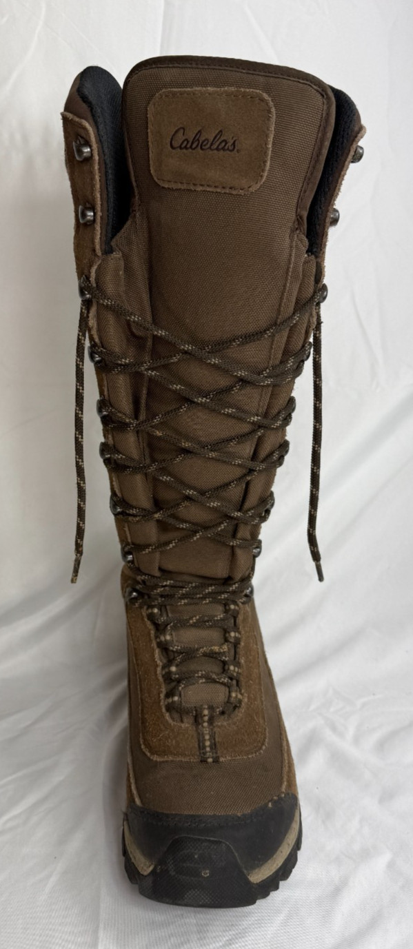 Cabela's 4Most Snake Boots Brown/Black Size 8D Vibram Soles