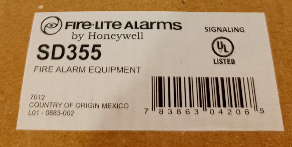 Fire-Lite Alarms SD355
