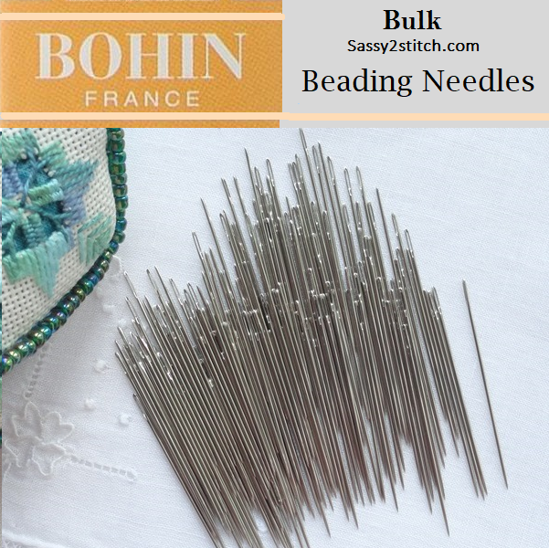 BULK BOHIN Beading Short Needles Size 10