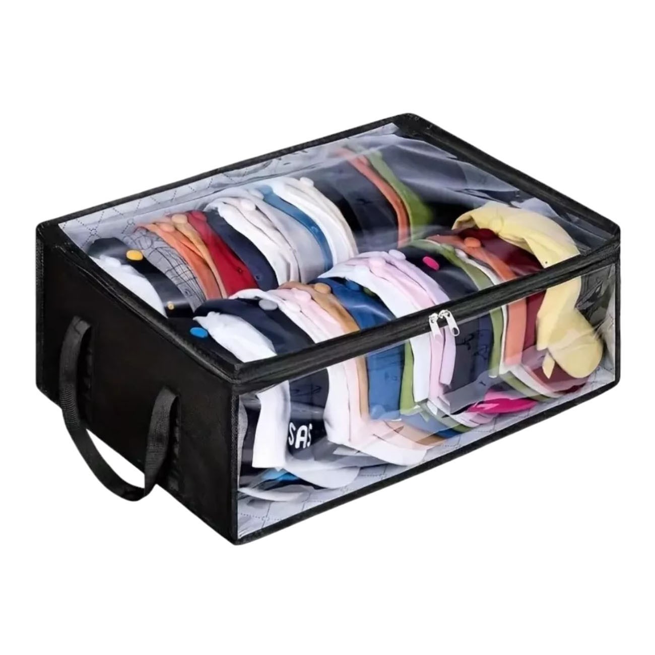 Hat Storage Dust Bag Baseball Hat Cap Organizer Clear Rack Zipper Cap Holder US~