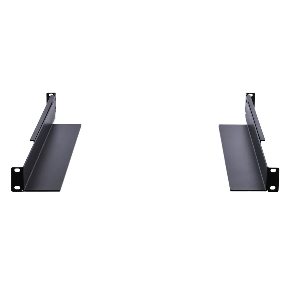 1U 4-Post Server Rack Rail, 20.2-32 Inch Adjustable Depth - 110lbs Capacity