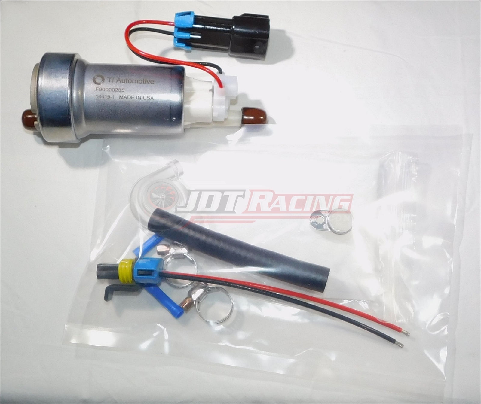 Genuine Walbro TI Auto 525lph F90000285 Hellcat Fuel Pump & Kit E85 Compatible
