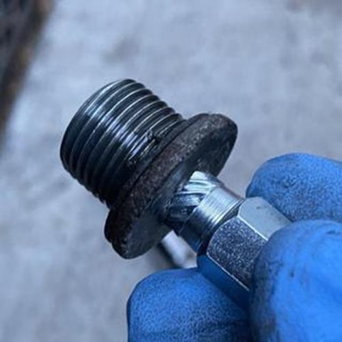 5 Piece Iron Inside Pipe Nipple Extractor Easy Out Remover Tool