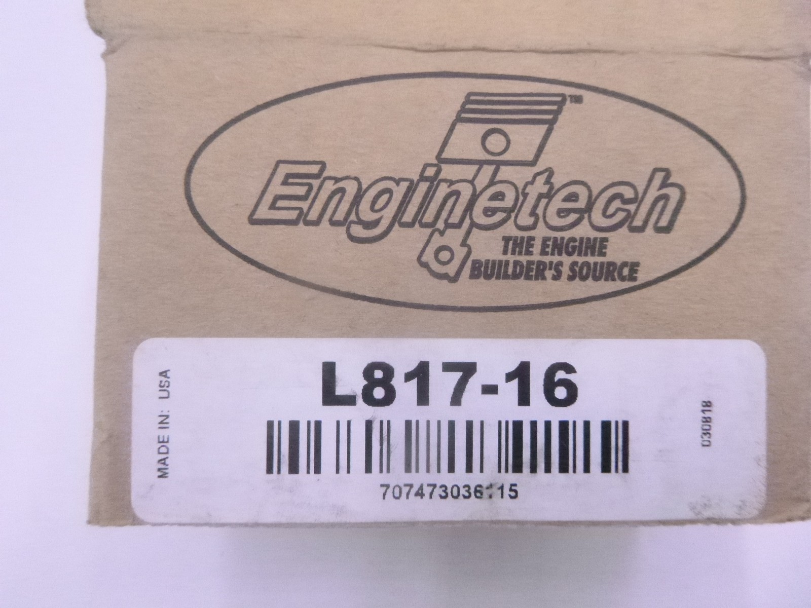 Enginetech Hydraulic Valve Lifters L817-16 Fits 1967-1997 Chevy Camaro