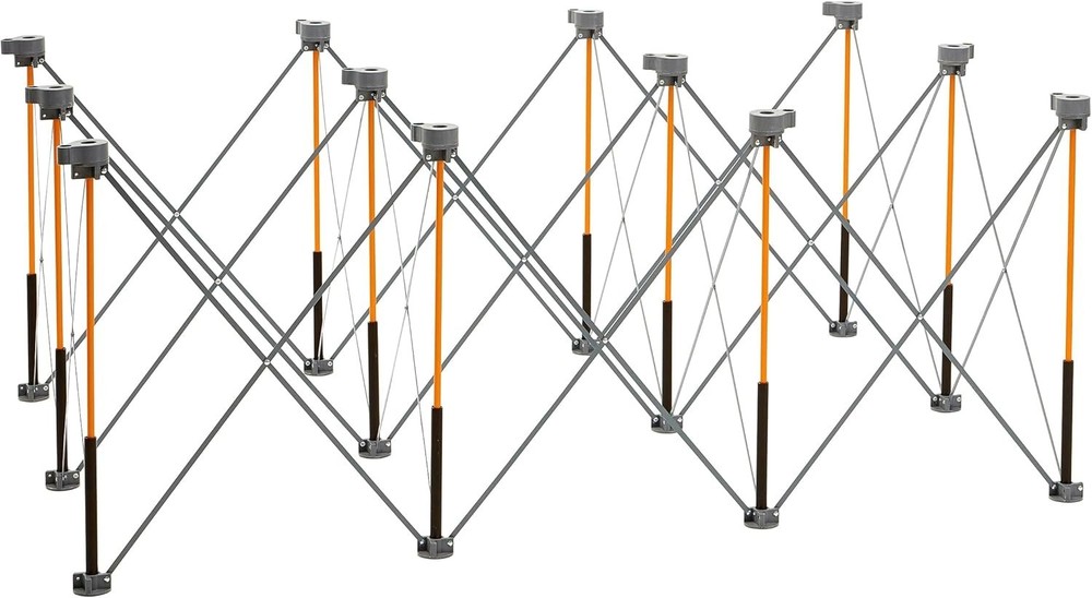 Portable Workbench Folding Work Table 4500lb Capacity, 4ft x 6ft BORA Centipede