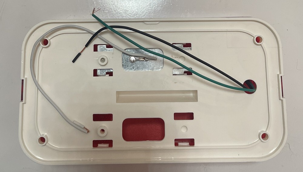 For Peterson 25922 Series Red Rectangular Lens