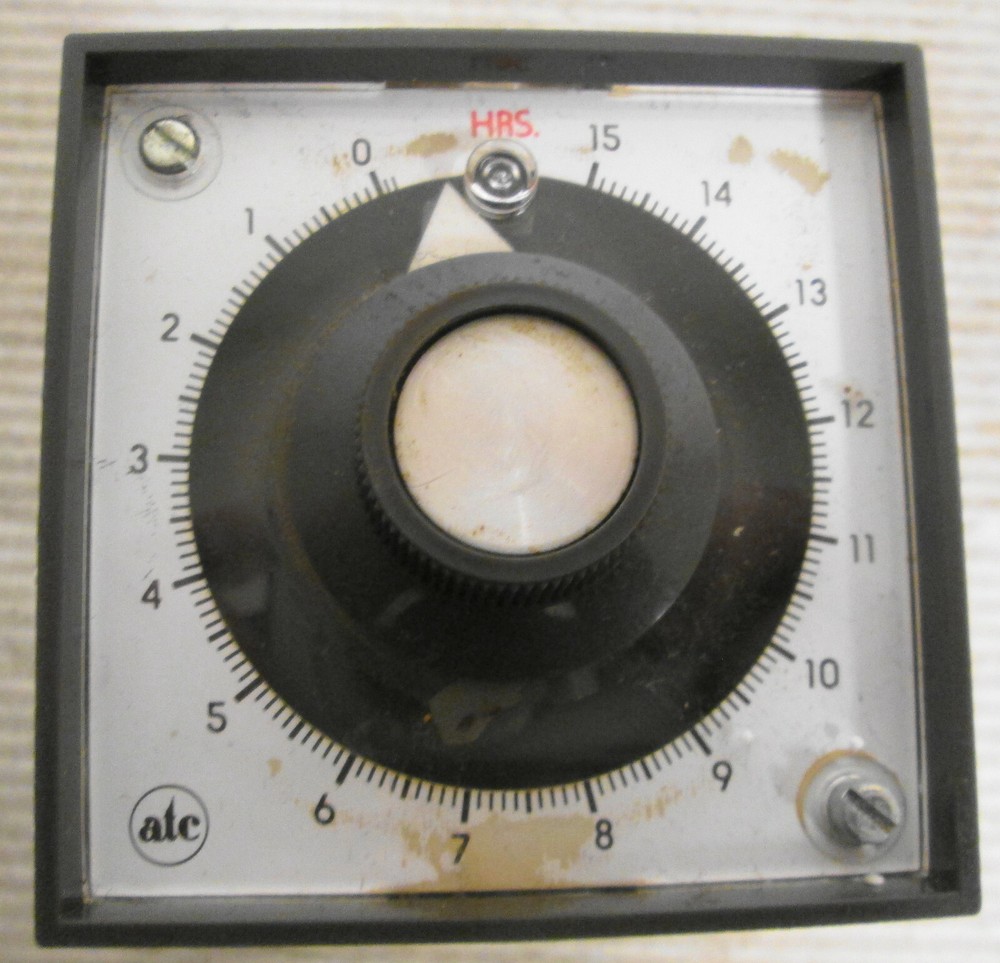 Automatic Timing & Controls 305E021A20PX Electromechanical Timer 15hrs.