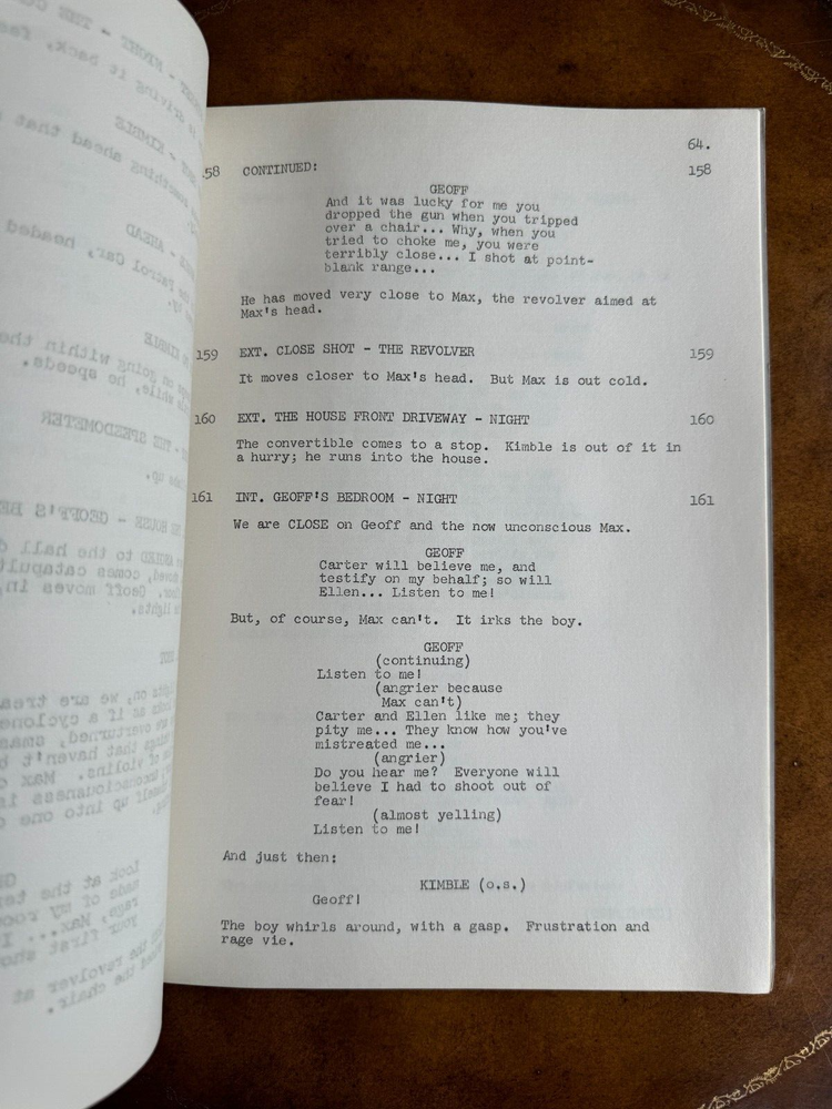 The Fugitive Script Tv Show Episode "With Strings Attached"