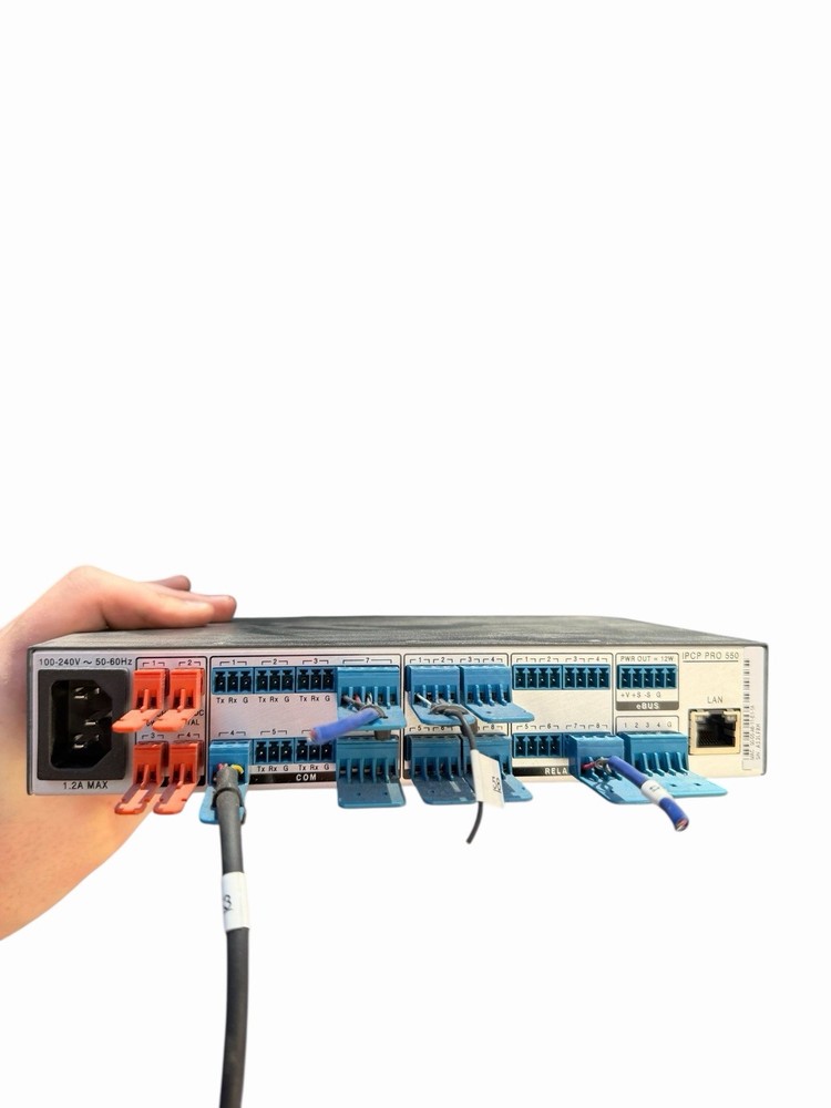 1 Extron IPCP Pro 550 - IP Link Pro Control Processor. Part # 60-1418-01