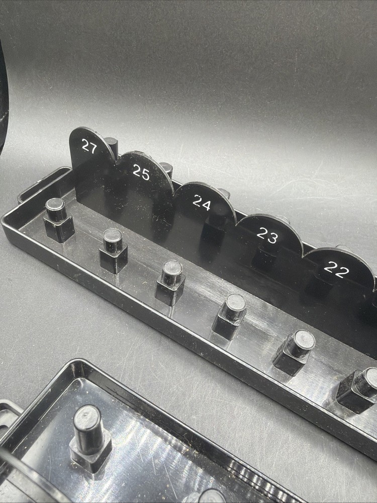 1/2" Drive SAE & Metric Socket Tray Holders - Standard & Deep Organizer Set