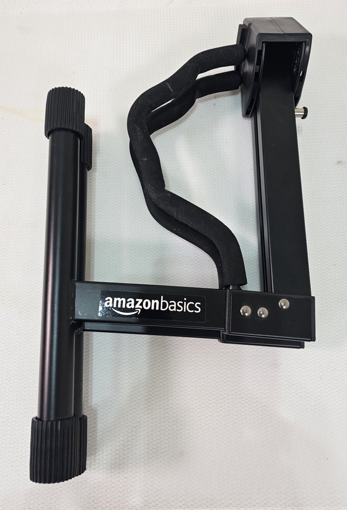 Amazon Basics Adjustable Guitar Folding A-Shape Frame Stand Acoustic & Electric