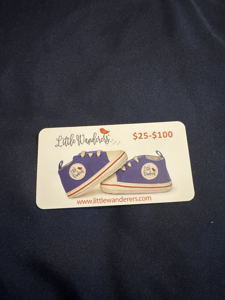 Little Wanderers Gift Card $60.00 Value