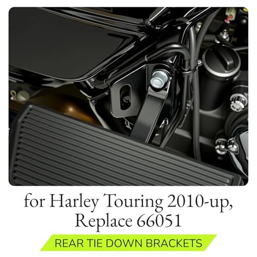 Rear Tie Down Brackets for Harley Touring 2010-up, Replace 66051