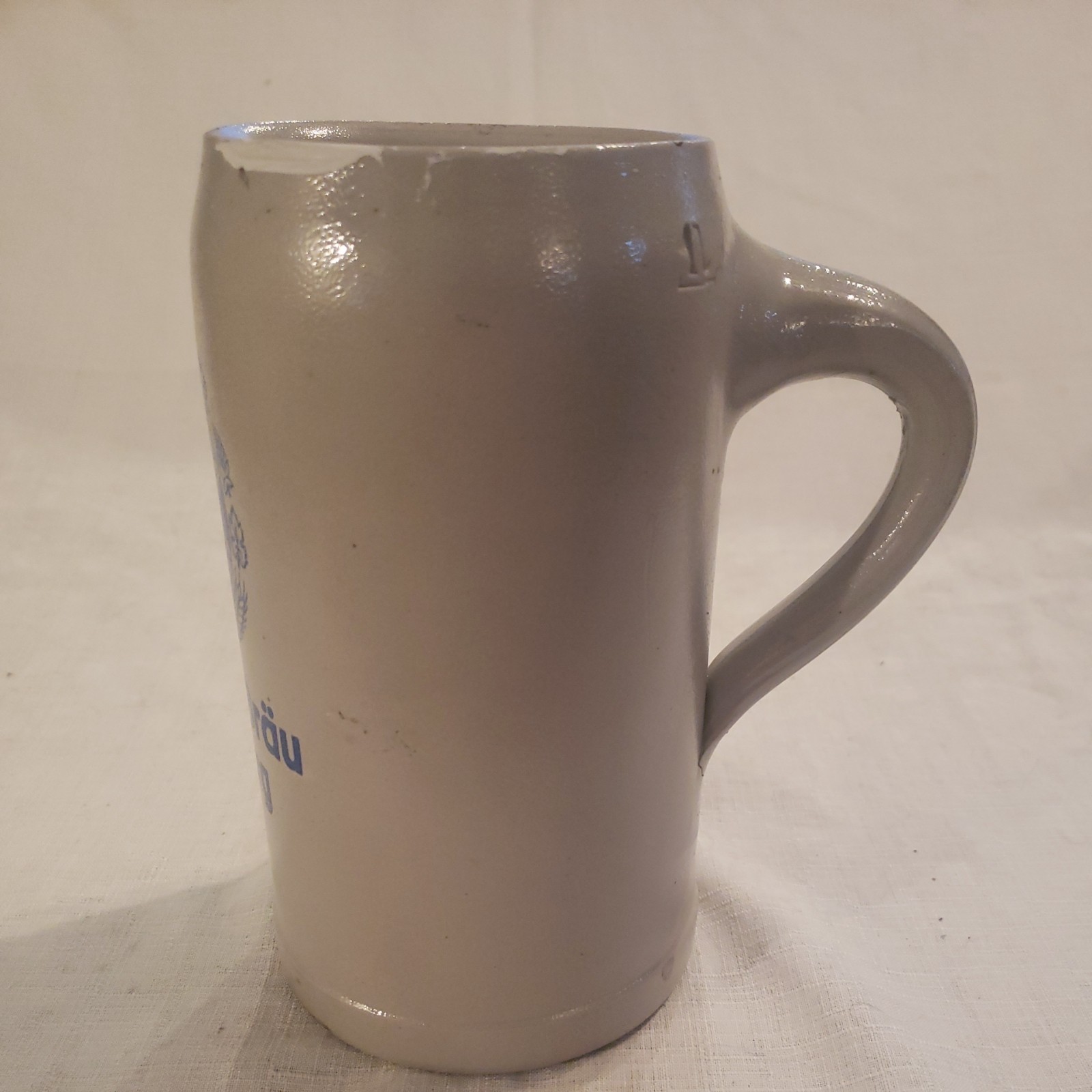 Augsburg Augusta Brauerei Biere Seit 1488 Mug Beer Stein West Germany