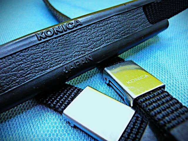 KONICA CAMERA NECK STRAP , Vintage , Genuine / OEM