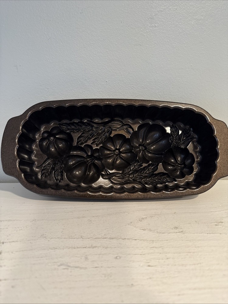 Nordic Ware Wheat & Pumpkin Loaf Pan.