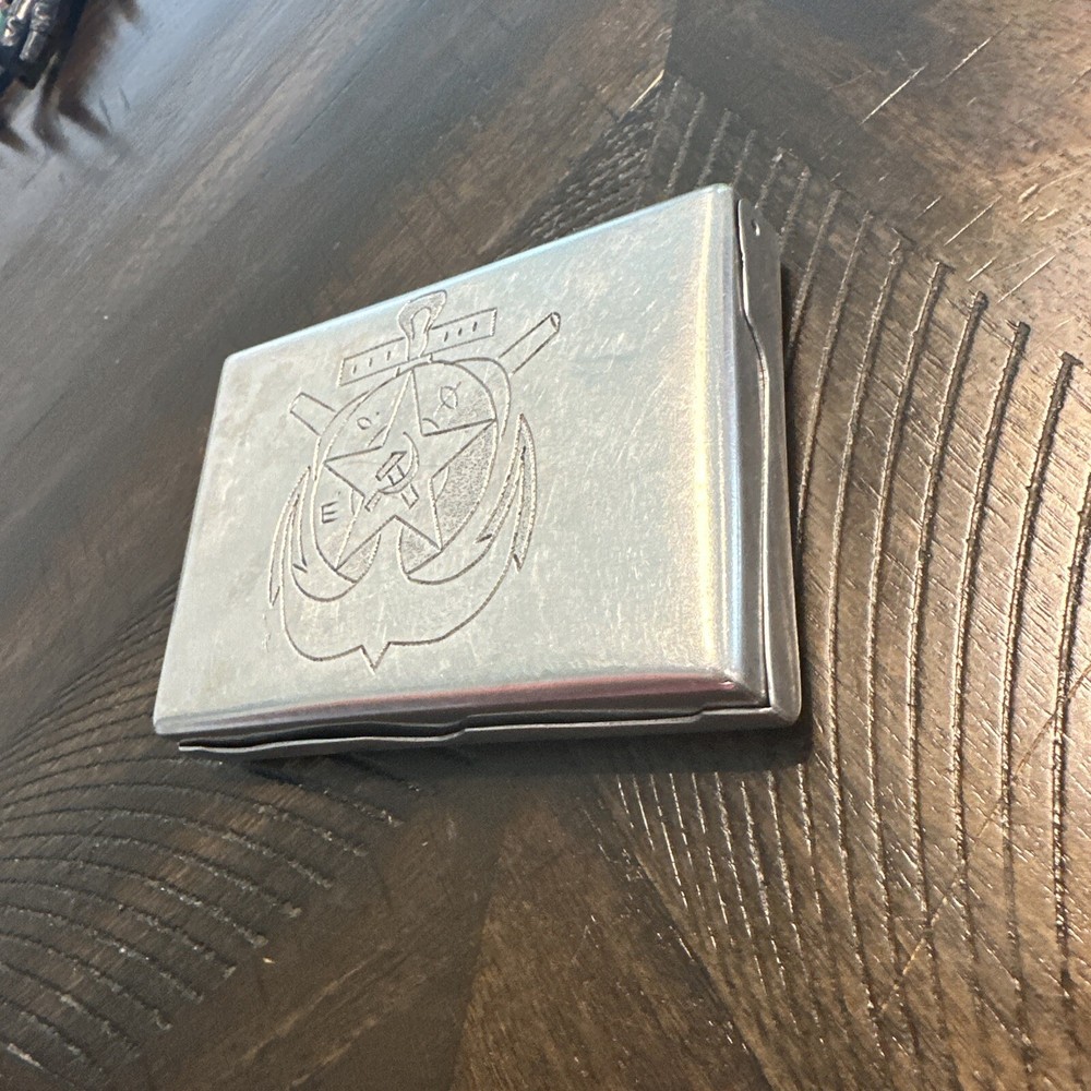 Ussr Soviet Cigarette Box Vintage