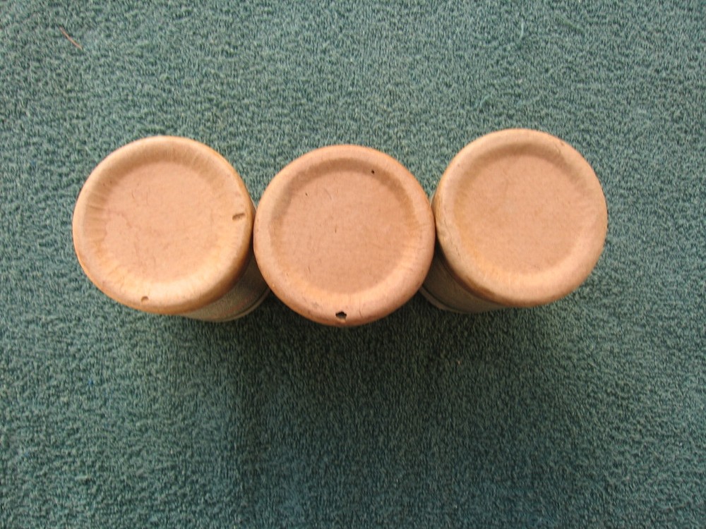 Vintage Edison Phonograph Empty Record Cylinders
