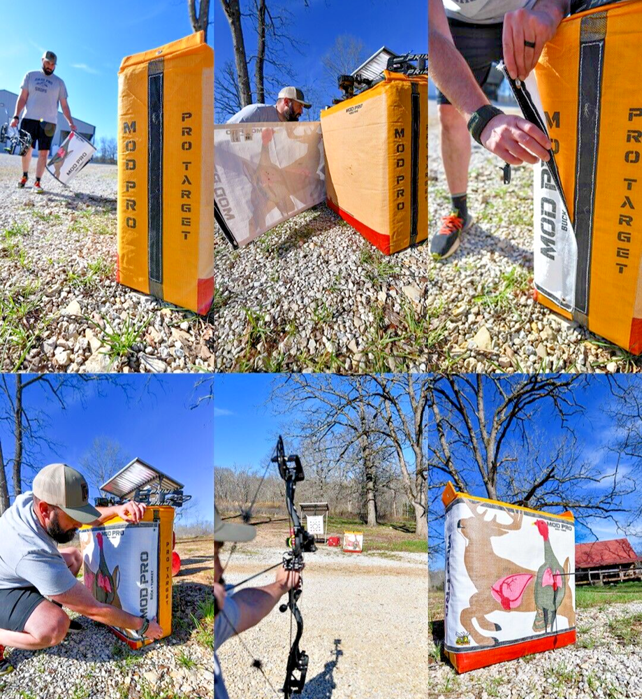 Morrell Yellow Jacket MOD Pro Archery Target INCLUDING ALL 7 MOD PRO FACES