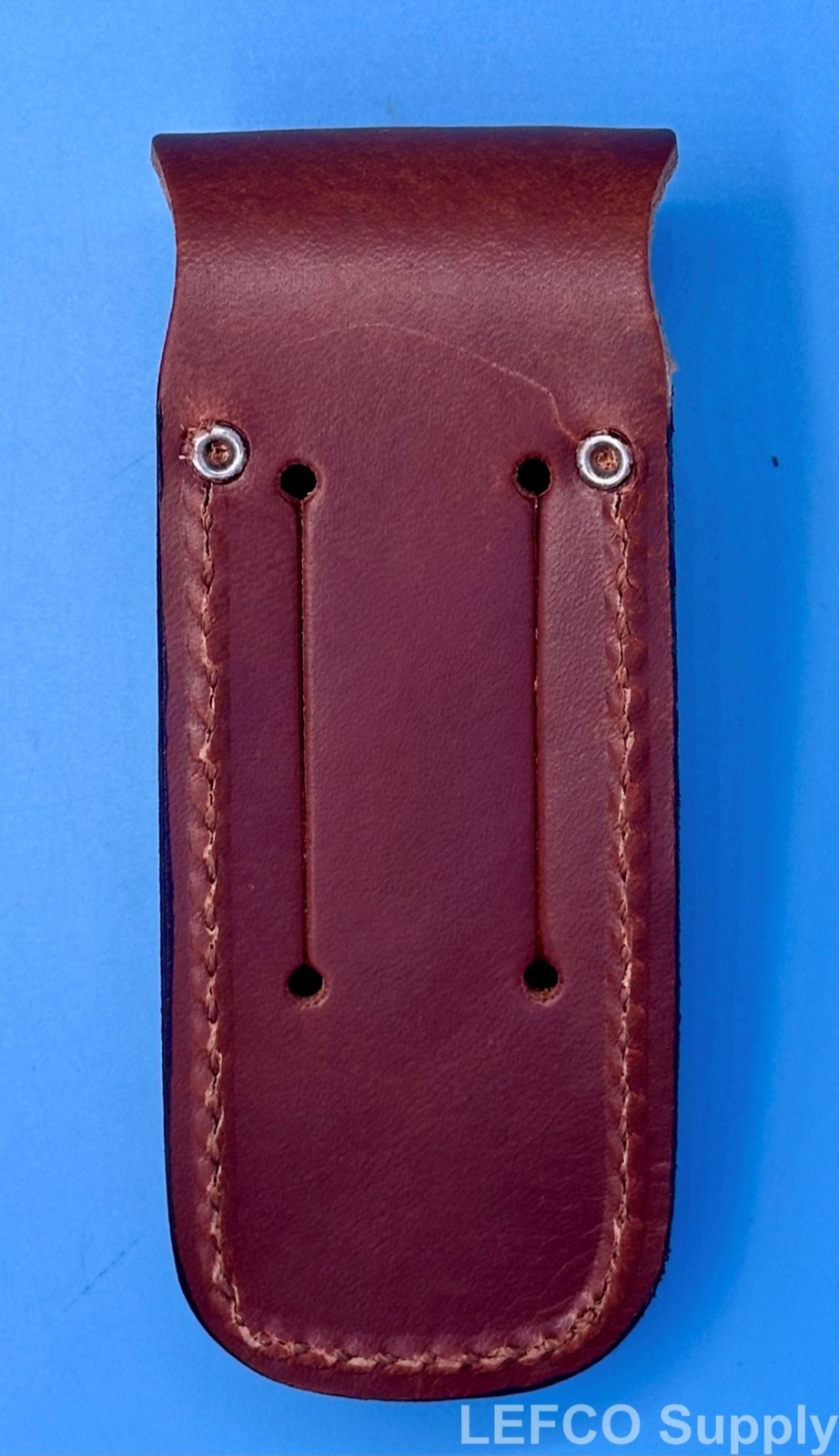 Case Trapper Sheath Leather Embossed Logo with Snap Closure 00980 Genuine NEW