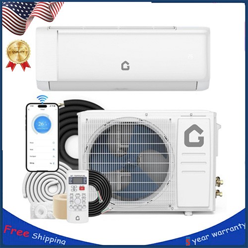 9000BTU Split Air Conditioner, Wall Mounted, Cooling And Heating, Energy Saving