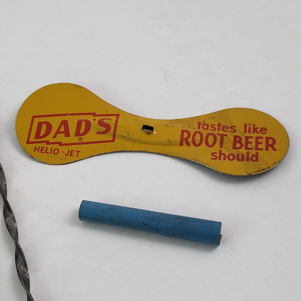 Helio Plane From Dad's Root Beer Promotion