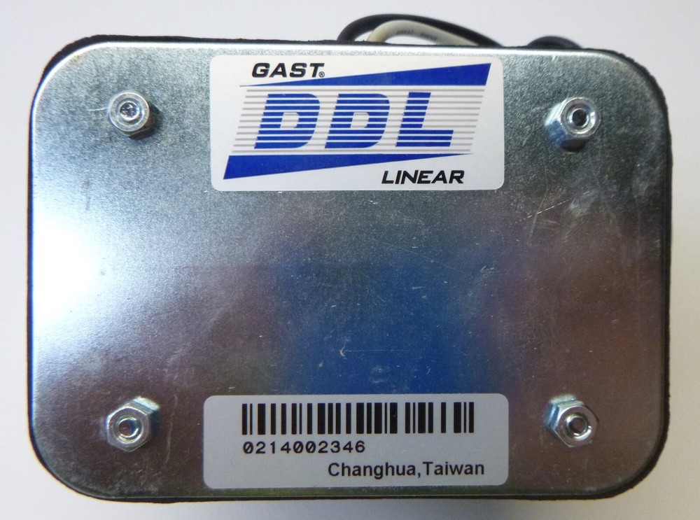 Gast DDL5BS-101 Small Capacity Linear Vacuum Pump / Compressor