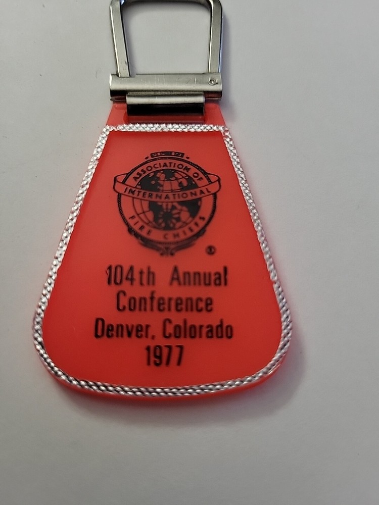 1977 Keychain Fire Chief Conference