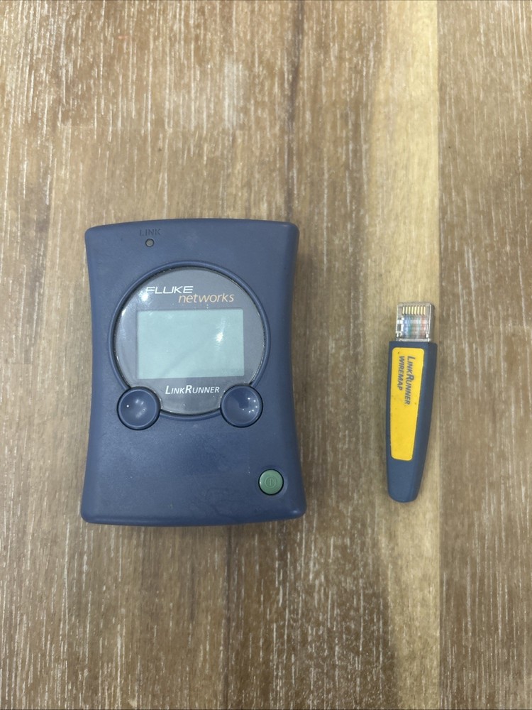 FLUKE NETWORKS LINK RUNNER NETWORK TESTER IP PING