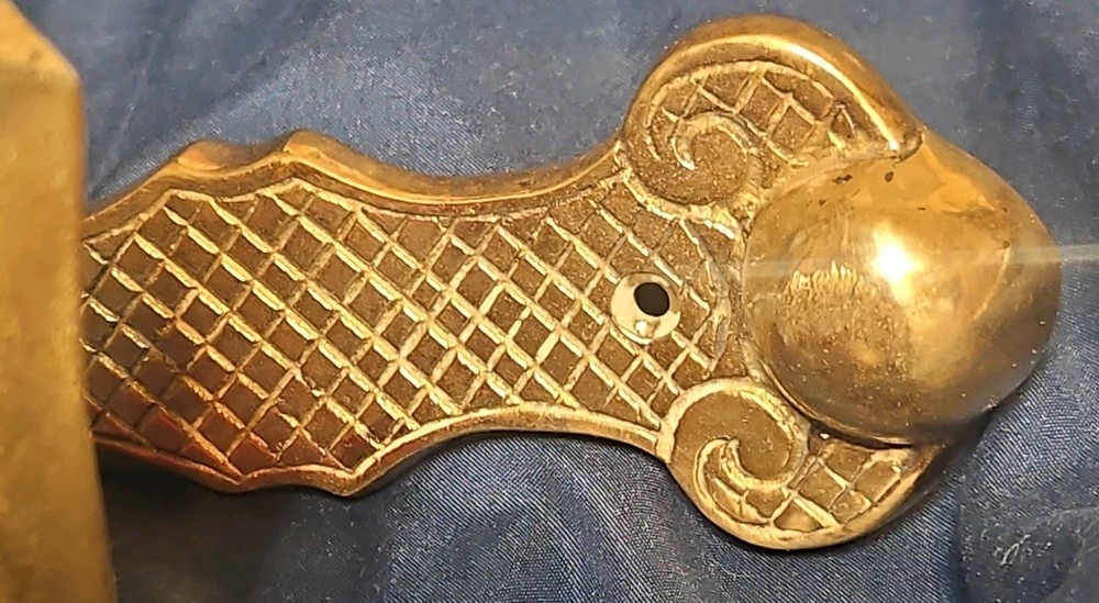 Brass Penco Duck Door Knocker.