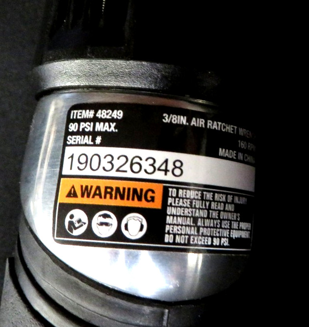 Ironton Air Tool Kit with accessories