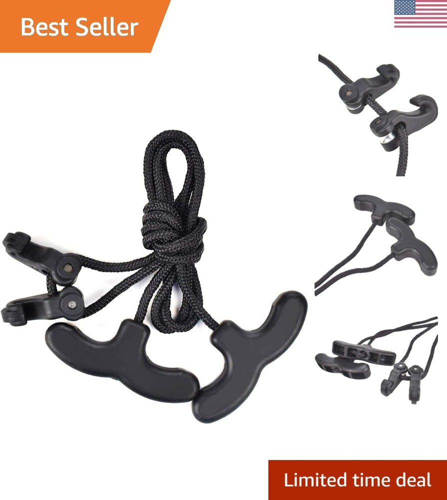 Effortless Crossbow String Puller with Classic Handles – 65-Inch Draw Length