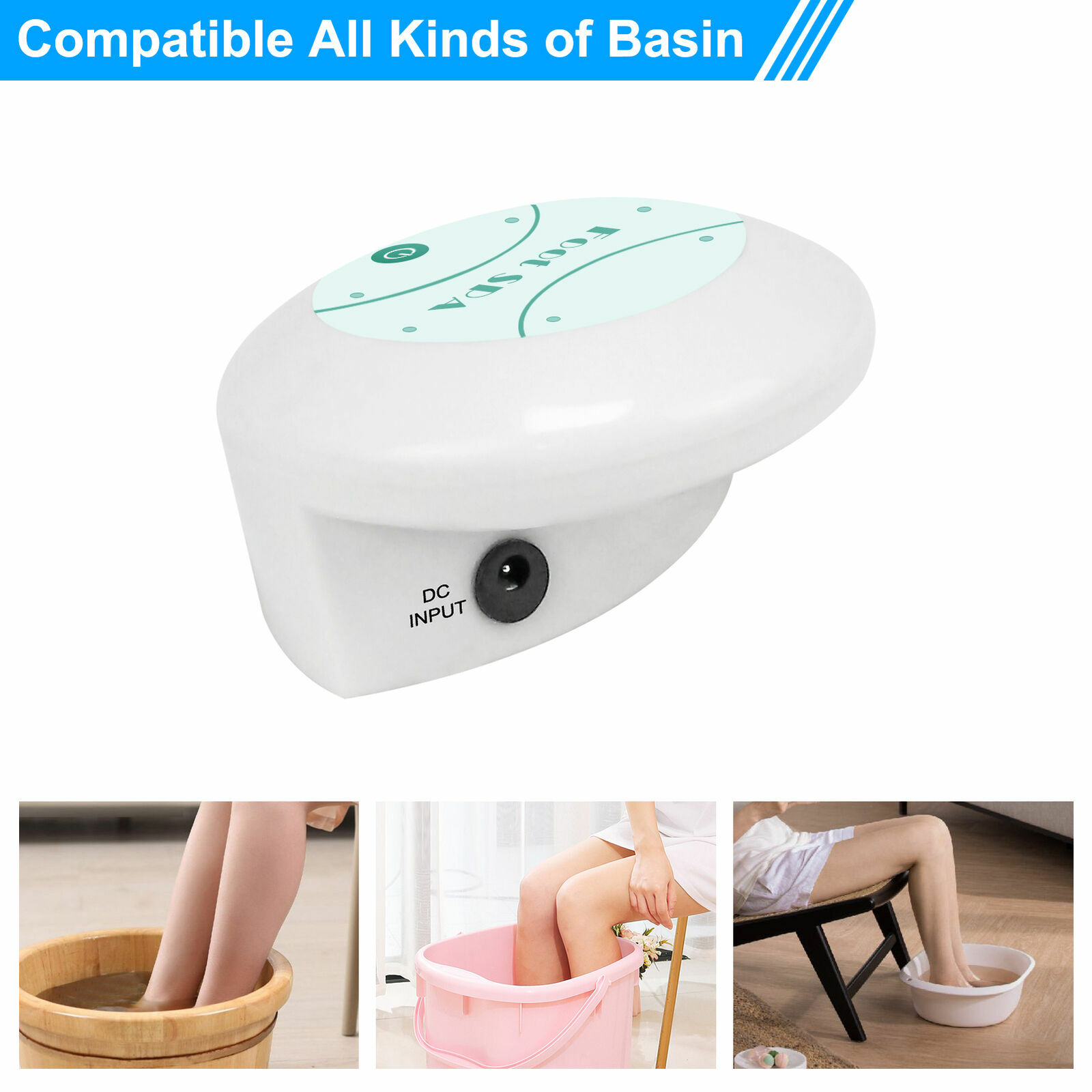 Ionic Foot SPA Baths Detox Cell Cleanse Machine for Home Club Portable Use Carry