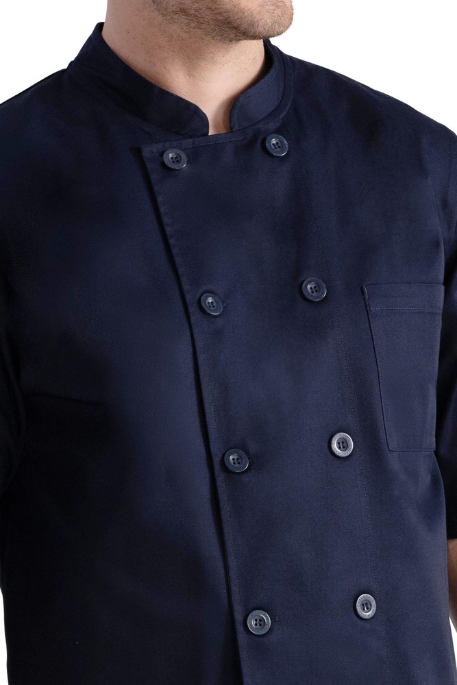 Unisex Volnay Chef Coat Navy Medium
