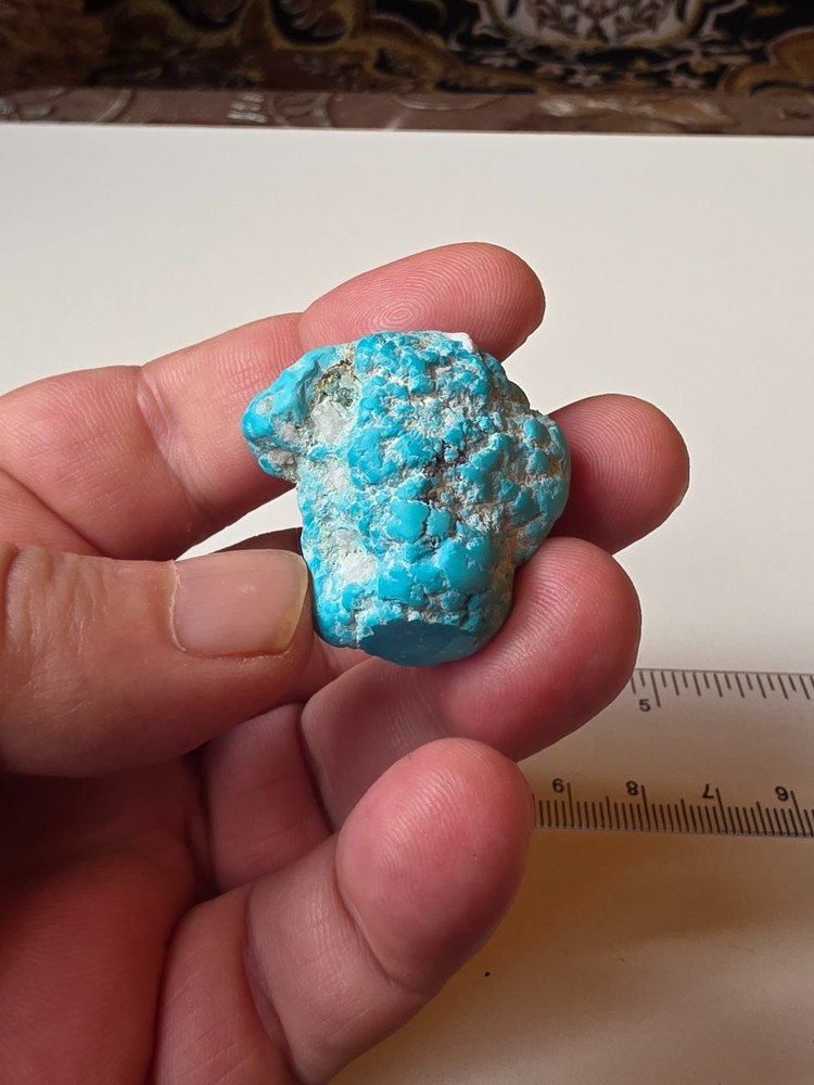 Natural Botryoidal Turquoise Nugget 21 gr AAA