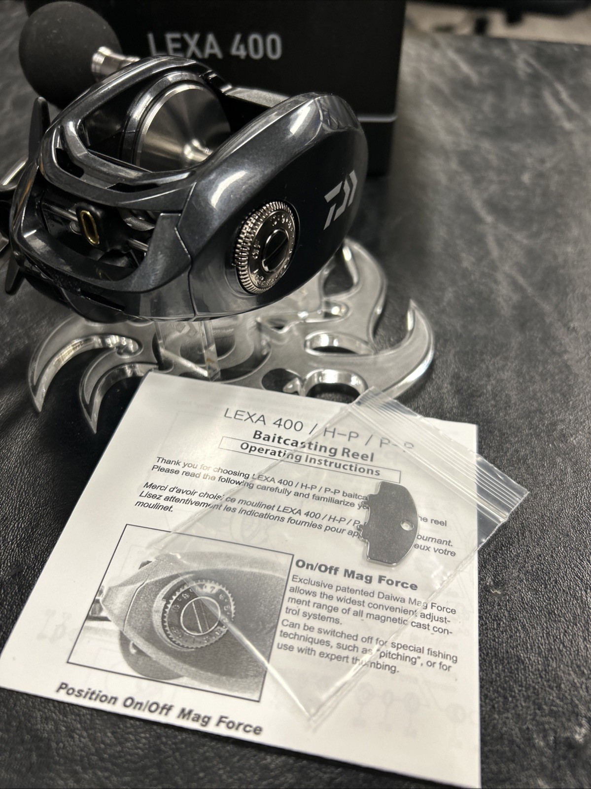 Daiwa Lexa LX400 Baitcasting Reel 6.3:1 RH Big Game Reel “Save”