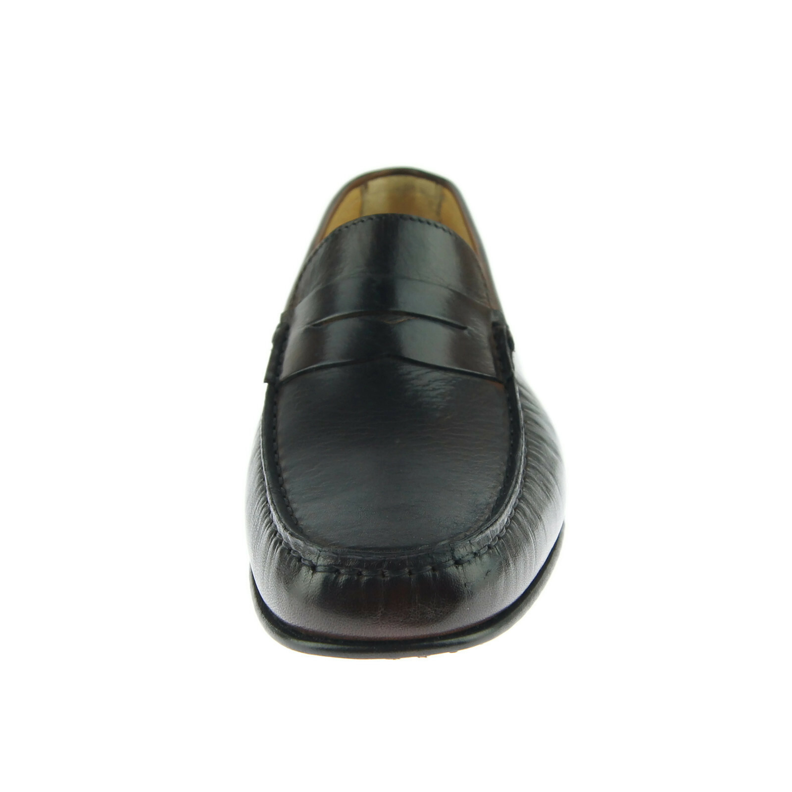 Alex D "Lexington" Penny Loafer, Men's Dress/Casual Leather Shoes, Brown