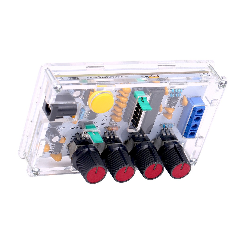 MAX038 Signal Generator DIY Kit 1Hz~20MHz Function Generator Practical Q4L4