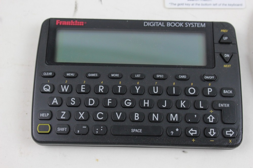 Franklin Digital Book System Model DBS-2 w/ physicians desk reference